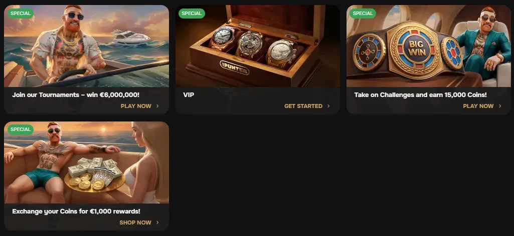 mrpunter casino special promotions