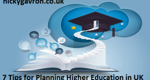 7 Tips for Planning Higher Education Journey in UK